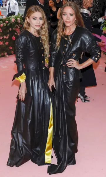 Ashley and Mary-Kate Olsen at an event.