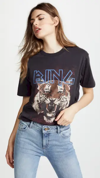 Anine Bing + Tiger Tee