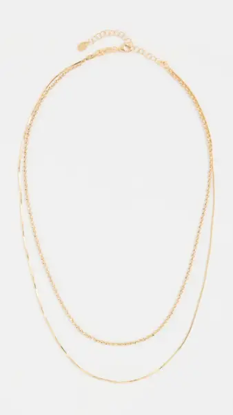 Argento Vivo + Layered Slinky Chain Necklace