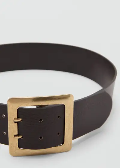 Buckle Leather Belt