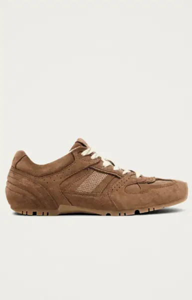 Alohas TB.56 Suede Brown Leather Sneakers