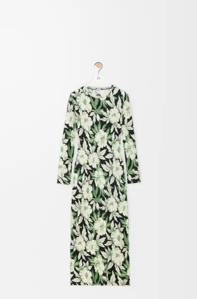 Dress in Silk and Cotton