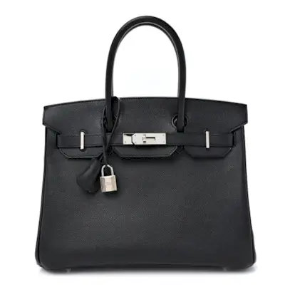 Hermes Epsom Birkin 30 Black