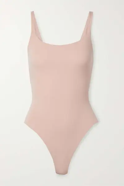 Skims + Fits Everybody Square Neck Bodysuit - Mica