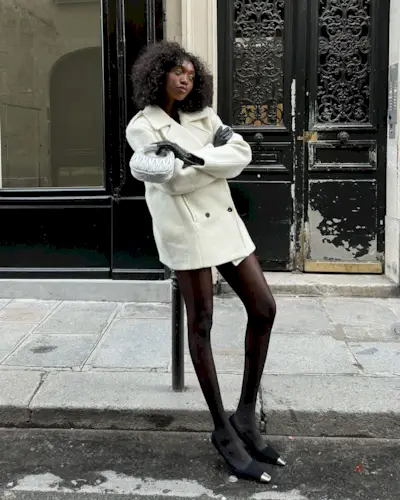 An image of @emmanuellek_ wearing the Miu Miu Wander bag, one of the best Miu Miu bags.