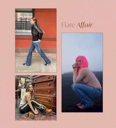 Photo collage of Gen Z Summer trends.