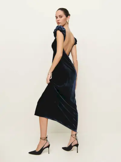 Rhia Velvet Dress