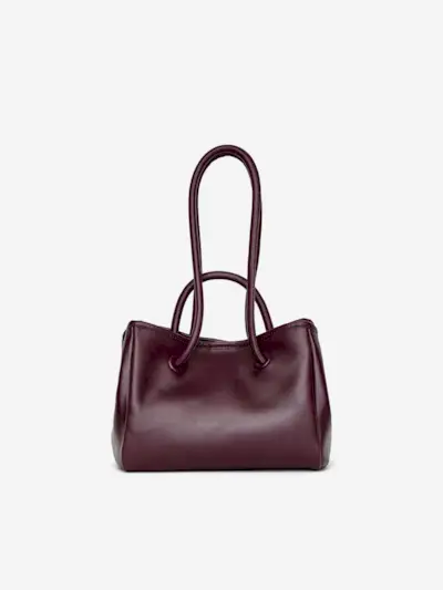 Crossbody Leather Bag – Dark Red – Women – Arket Gb