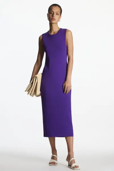 COS + Knitted Midi Dress