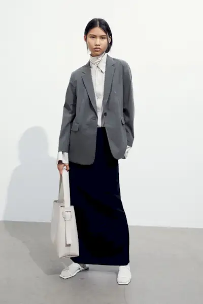 H&M + Single-Breasted Jacket