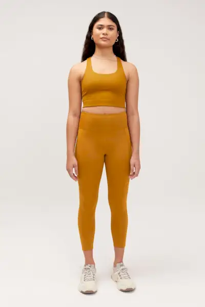 Girlfriend Collective + Saddle Compressive High-Rise Legging