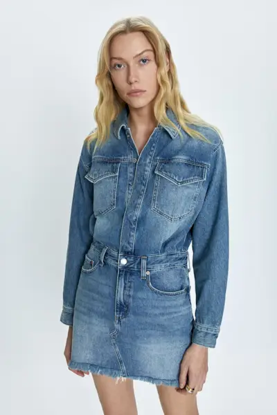 Nina Long Sleeve Mini Dress