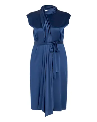 Tome + Pleated Sash Dress