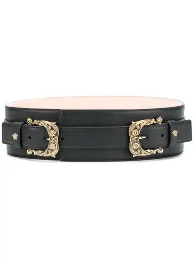 Versace + Double Baroque Corset Belt