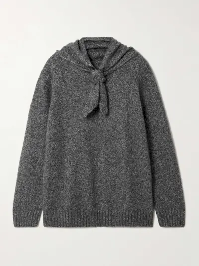 Verona Organic Cashmere and Silk-Blend Sweater and Scarf Set