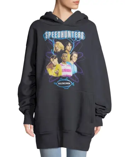 Balenciaga + Oversized Speedhunters Tour Graphic Hoodie