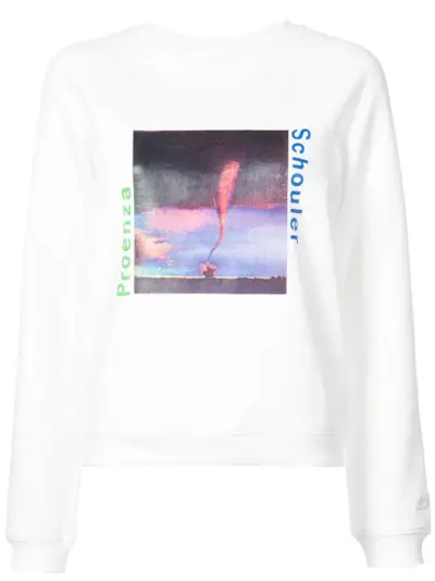 Proenza Schouler + PSWL Sky Graphic Sweatshirt