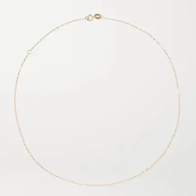 Stone and Strand + Sparkle Gold Necklace