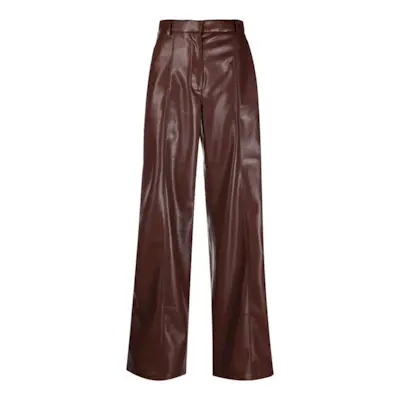 Nanushka + Cleo Wide-Leg Trousers