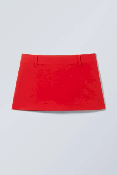 Low Waist Mini Skirt