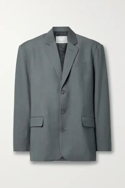 Gelso Oversized Tencel™ Lyocell-Blend Blazer