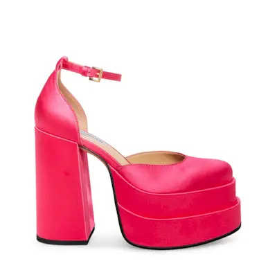 Steve Madden + Charlize Pink Satin