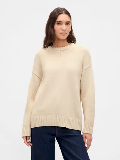 100% Cotton Oversized Sweater