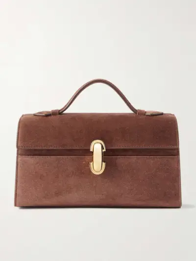 Symmetry Pochette Suede Tote