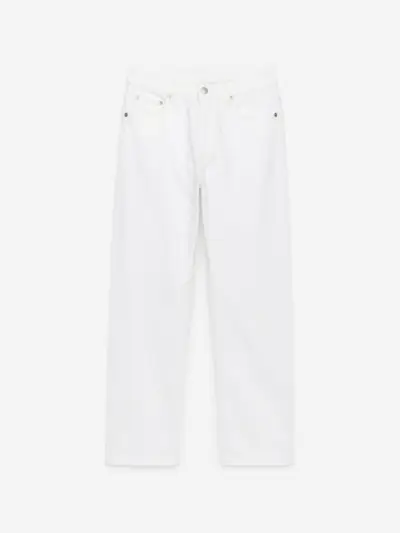 Jade Cropped Slim Jeans – White – Women – Arket Gb