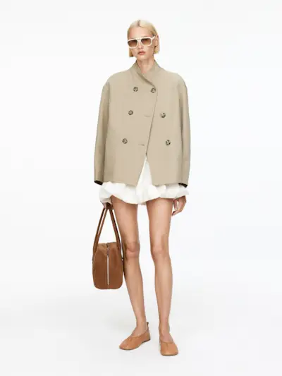 Linen Cotton Jacket – Beige – Women – Arket Gb