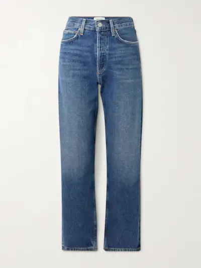 '90s High-Rise Straight-Leg Jeans