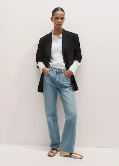 Relaxed Straight-Leg Jean