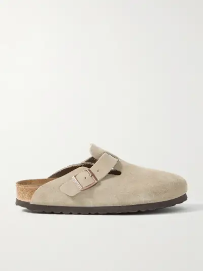 Boston Suede Clogs