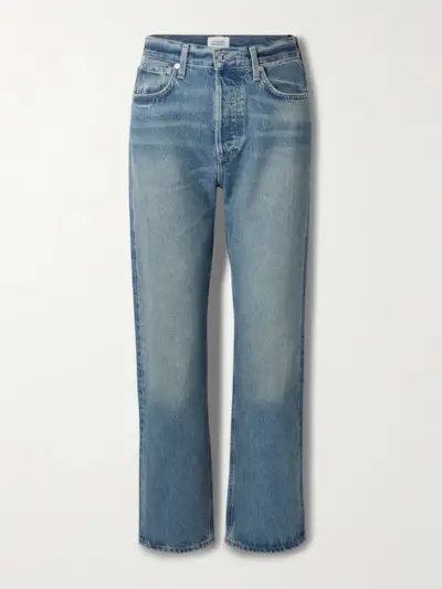Blaine High-Rise Straight-Leg Jeans