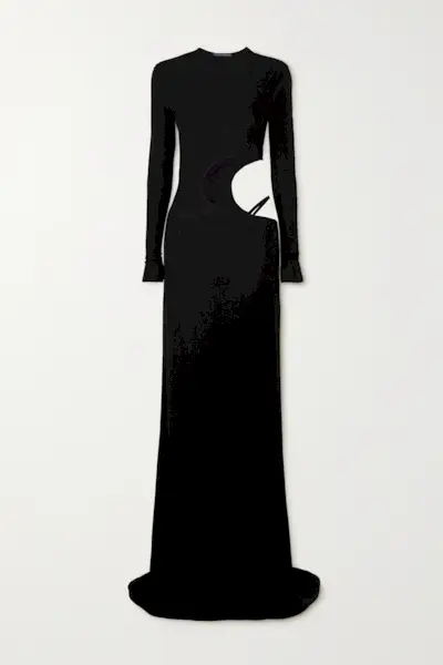 Zeynep Arçay + Cut-Out Jersey Dress