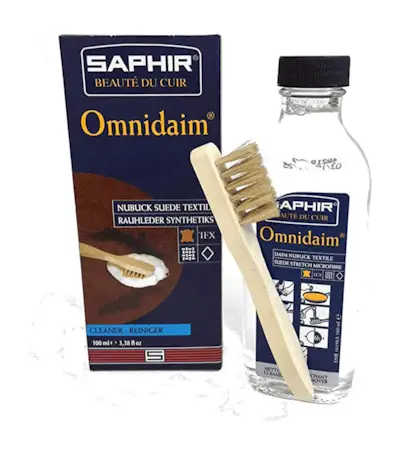 Saphir Omnidaim + Nubuck & Suede Cleaner Set