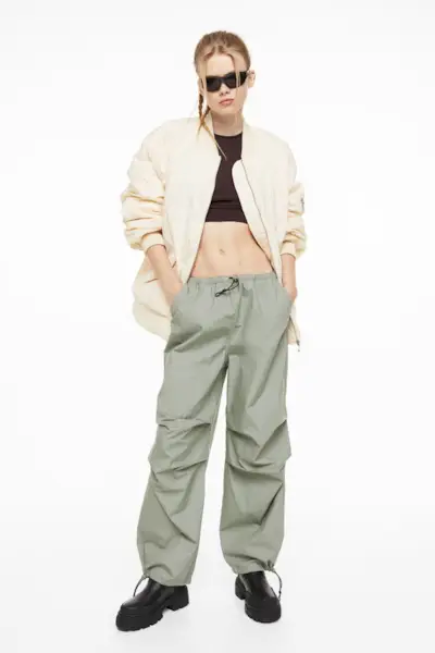 H&M + Parachute Pants