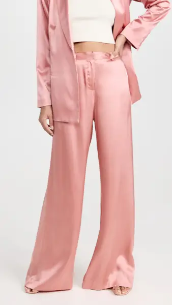 L'Agence + Gavin Wide Leg Pants
