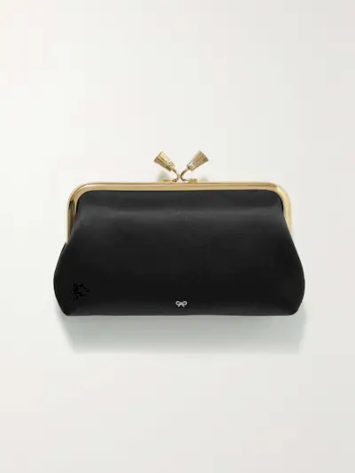 + Net Sustain Maud Satin Clutch