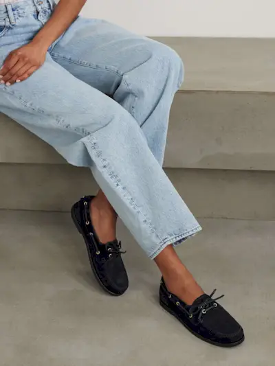 Vandée Suede Boat Shoes