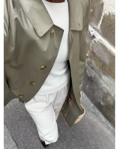 @sylviemus_wearing a trench coat