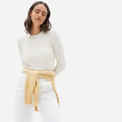 Everlane + The Organic Cotton Waffle Tee