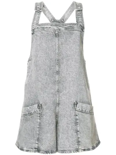 Stella McCartney + Denim Dungarees Shorts
