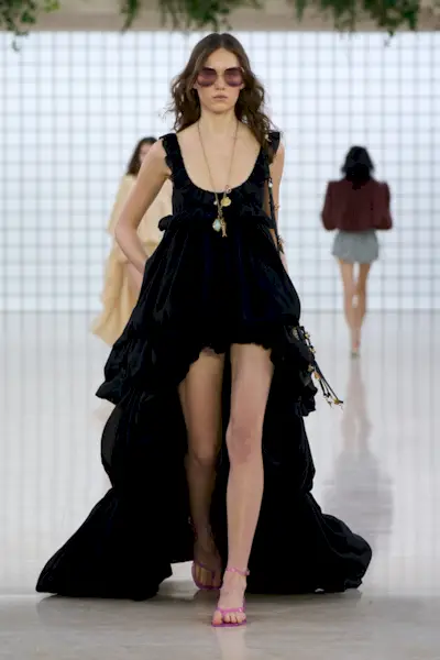 Model on the Chloe spring/summer 2025 runway.