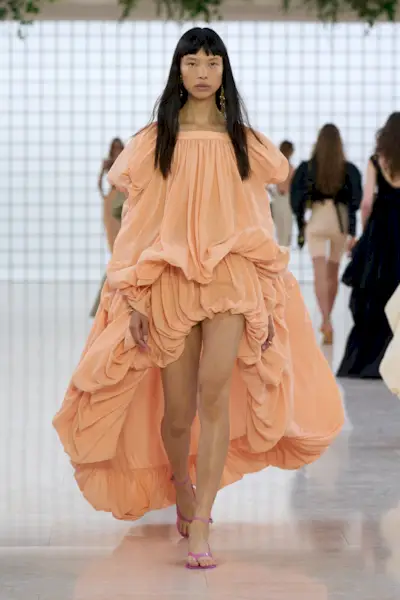 Model on the Chloe spring/summer 2025 runway.