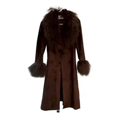 Charlotte Simone + Mongolian Lamb Coat