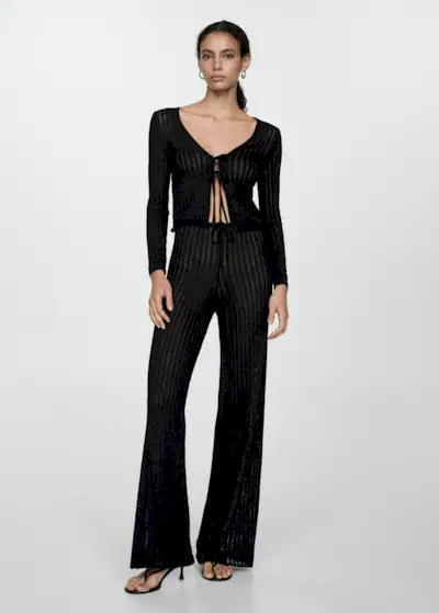 Knitted Cardigan Ties