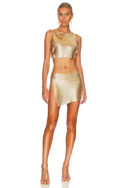 8 Other Reasons + Chainmail Top and Skirt Set