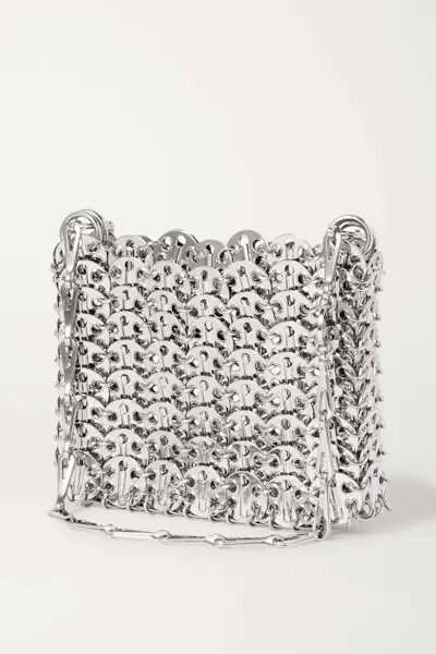 Paco Rabanne + Nano 1969 Paillette-Embellished Chainmail Shoulder Bag
