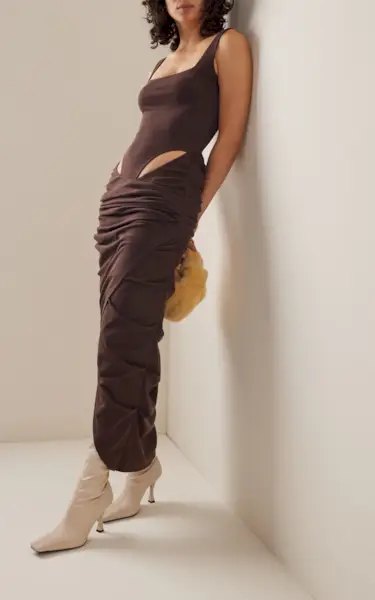 Paris Georgia + Mariah Cutout Midi Dress